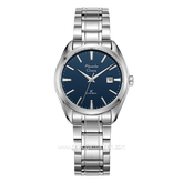 Alexandre Christie AC 8682 LD Silver Dial Blue Stainless Steel